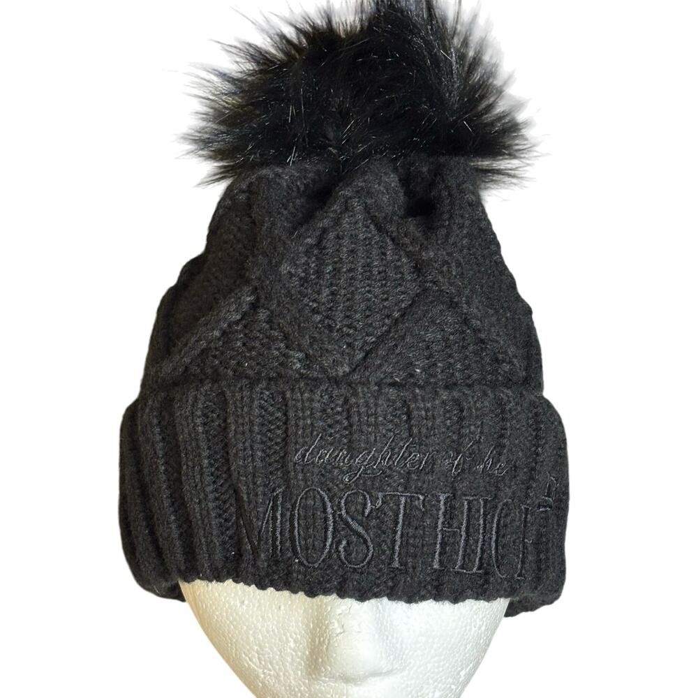 Black Most High New Era Beanie